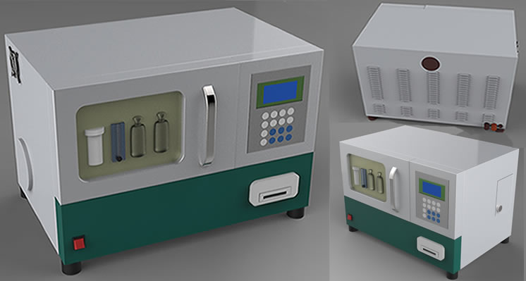 hdl9智能定硫儀3D圖